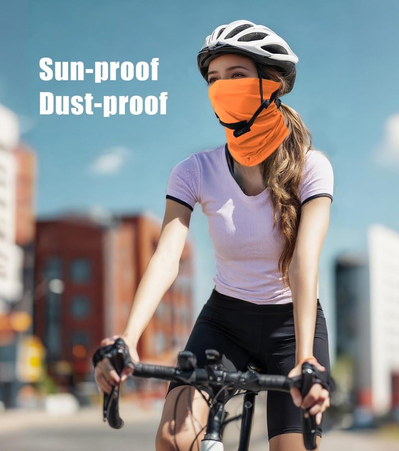 SRLLBBY Fishing Neck Gaiter, Sun Protection Face Mask, Cooling Neck Shield Scarf Cycling Balaclava Bandana for Men and Women - Image 2